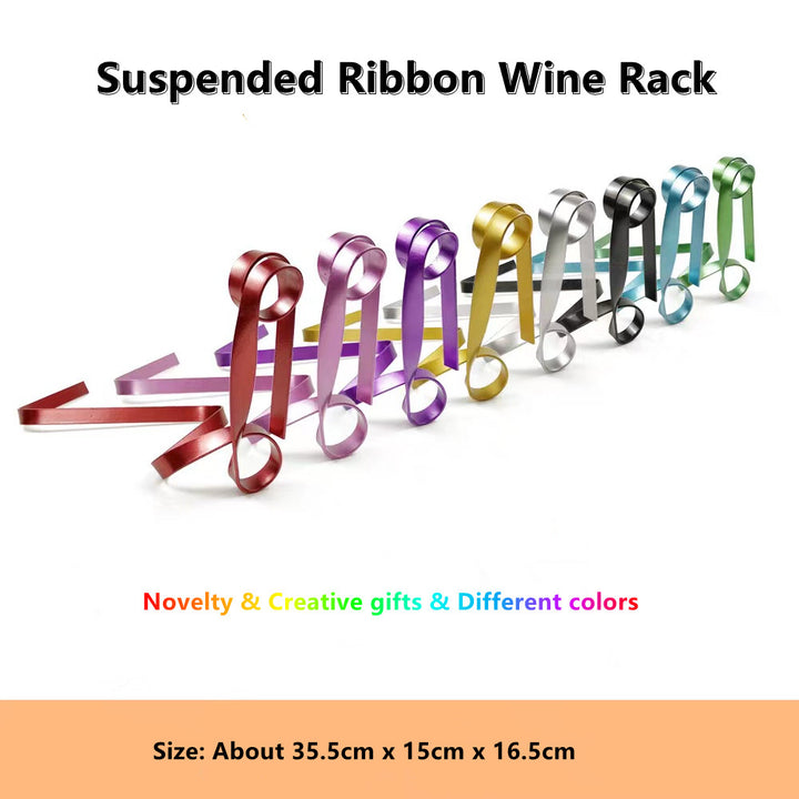 Ribbon Suspension Wine Rack